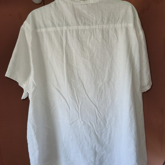 Shirt, Button Front White Light shirt - Picture 2 of 2